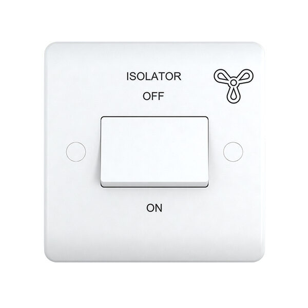 1 Gang 1 way 3 Pole Fan Isolator Switch