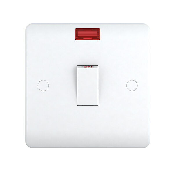 20 Amp 1 Gang DP Switch with Neon