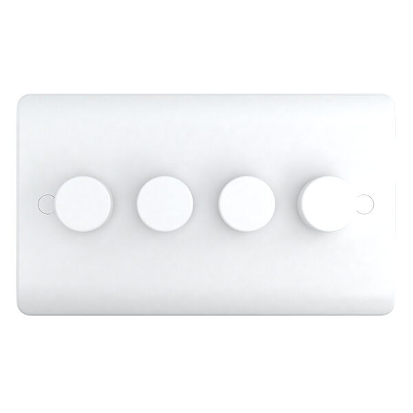 500w 4Gang 2w Push Dimmer