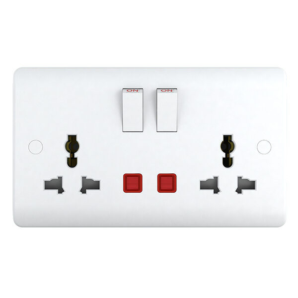 2G Multi Function S/Socket with Neon