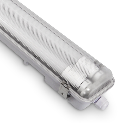 OZ-06D-1502, Twin T8 Lamp Fitting - 1500mm (5Ft)