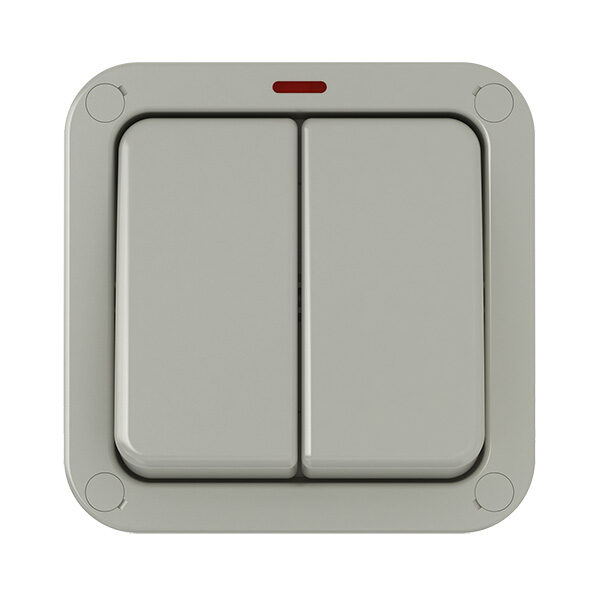 2 Gang 2 Way 10 Amp Switch WPA