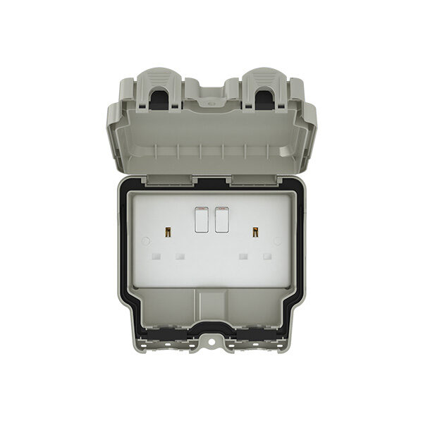 13 Amp 2 Gang Switched Socket DP - WPA