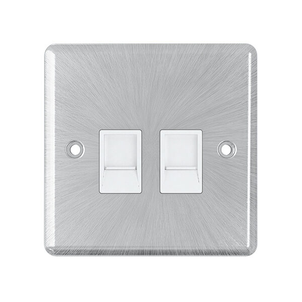 2 Gang RJ45 Data Socket (Cat6)